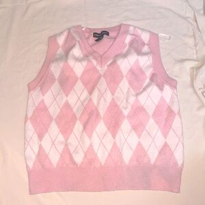 StreetWear Society Plaid Sweater Vest